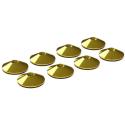 AudioSerenity 20mm Polished Brass x 8 Spike Shoes